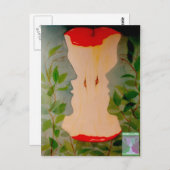 Adam en Eva Briefkaarten (Voorkant / Achterkant)