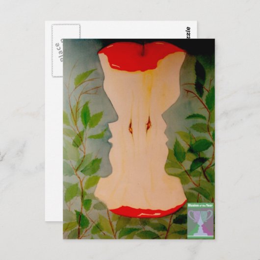 Adam en Eva Briefkaarten (Voorkant / Achterkant)