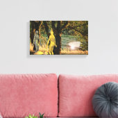 Adam en Eva Canvas Afdruk (Insitu (Woonkamer))