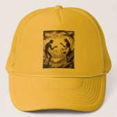 Adam en Eva, de eerste zonde Trucker Pet (Voorkant)