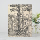 Adam en Eva: De Herfst van Man (Lucas van Leyden) Kaart (Staand voorkant)