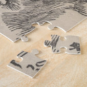 Adam en Eva: De Herfst van Man (Lucas van Leyden) Legpuzzel (Zijkant)