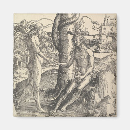 Adam en Eva: De Herfst van Man (Lucas van Leyden) Magneet