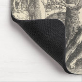 Adam en Eva: De Herfst van Man (Lucas van Leyden) Muismat (Hoek)