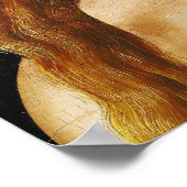 Adam en Eva, detail van Eve's hoofd Poster (Hoek)