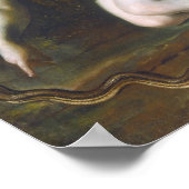 Adam en Eva - Domenichino Fine Art Poster (Hoek)