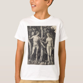 Adam en Eva Engraving door Albrecht Durer T-shirt