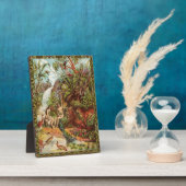 Adam en Eva in de tuin Fotoplaat (Zijkant)