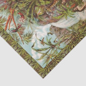 Adam en Eva in het tuinweefselboek Tissuepapier (Detail)