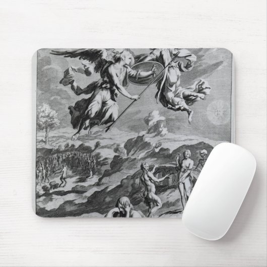 Adam en Eva na de Herfst Muismat (Met muis)