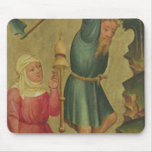 Adam en Eva op het werk Muismat