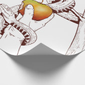 Adam en Eva Picking appels Cadeaupapier (Hoek)