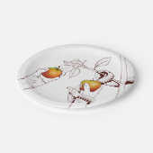 Adam en Eva Picking appels Papieren Bordje (Gekanteld)