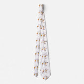 Adam en Eva Picking appels Stropdas (Achterkant)