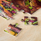 Adam en Eva Puzzle Design Legpuzzel (Zijkant)