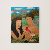 Adam en Eva Puzzle Legpuzzel (Verticaal)