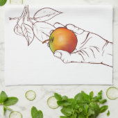 Adam en Eva Theedoek (Gevouwen)