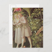 Adam en Eva uit het Paradijs gezet Briefkaart (Voorkant / Achterkant)