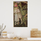 Adam en Eva uit het Paradijs gezet Poster (Keuken)