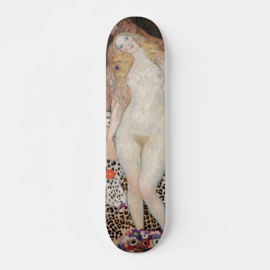 Adam en Eva van Gustav Klimt Persoonlijk Skateboard (Voorkant)