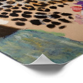 Adam en Eva van Gustav Klimt Poster (Hoek)