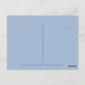 ADAM- EN EVE-PIJLEREN, BIBLIOTHEEKSE THANKSGIVING BRIEFKAART (Achterkant)