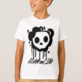 ADAM- en INK-appelschedel T-shirt