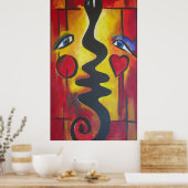 Adam & Eve 2006 Poster (Keuken)