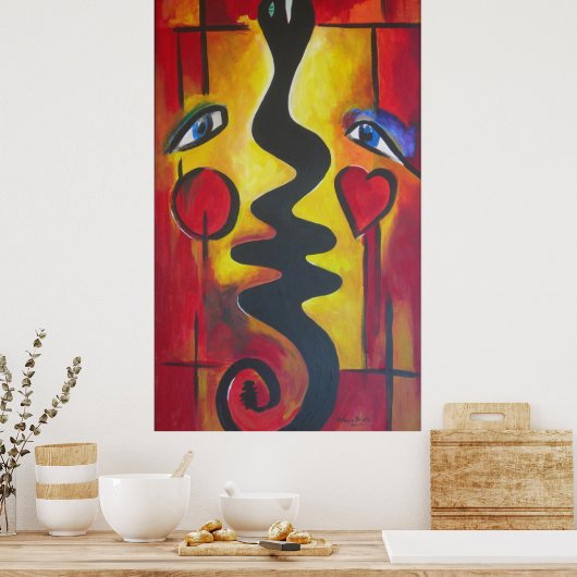 Adam & Eve 2006 Poster (Keuken)