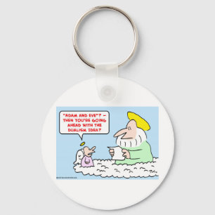 adam eve dualisme sleutelhanger