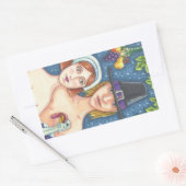 ADAM & EVE PELGRIMS THANKSGIVING STICKER SHEET Rec (Envelop)