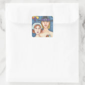 ADAM & EVE PILGRIMS THANKSGIVING STICKER SHEET Squ (Tas)