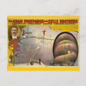 Adam Forepaugh en Sells Brothers Circus Poster Briefkaart (Voorkant)