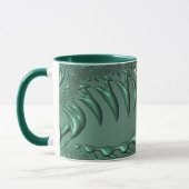 ADAM ~ Grappige 3D Fractal ~ Groene 3D Mok (Links)