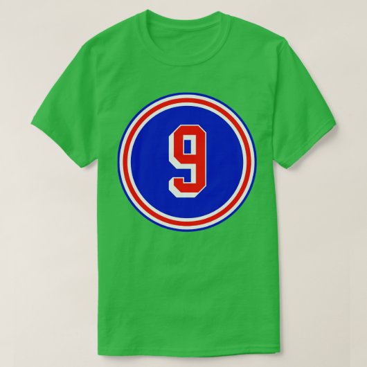 Adam Graves Nummer 9 Jersey New York Rangers INSPI T-shirt (Design voorkant)