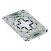 ADAM ~ Groen en Blauw Pasen ~ kaartmagneet ~ Magneet (Rechterzijde)