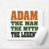 Adam - het Man, de Myth, de Legende! Muismat (Met muis)