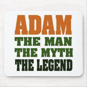 Adam - het Man, de Myth, de Legende! Muismat