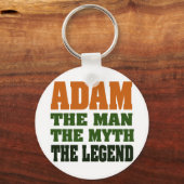 Adam - het Man, de Myth, de Legende! Sleutelhanger (Voorkant)