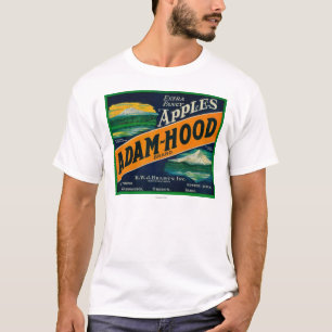 Adam-Hood Apple Crate LabelHood River, OF T-shirt