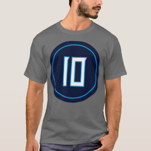 Adam Humphries Nummer 10 Jersey Tennessee Titans I T-shirt