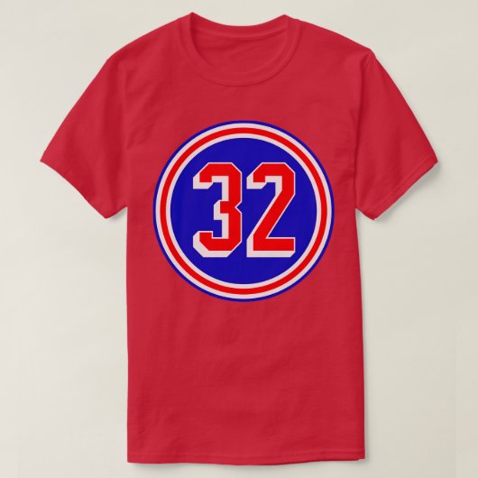 Adam Huska Nummer 32 Jersey New York Rangers INSPI T-shirt (Design voorkant)