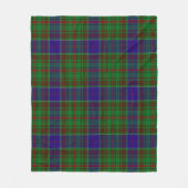 Adam Jacht Plaid Fleece Dekbed Deken (Voorkant)