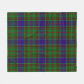 Adam Jacht Plaid Fleece Dekbed Deken (Voorkant (Horizontaal))