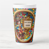 ADAM ~ jongen ~ speelgoed ~ Latte Mok (Voorkant)