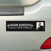 Adam Kokesh Libertarian 2020 Bumpersticker (Op auto)