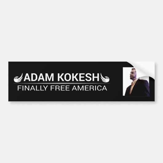 Adam Kokesh Libertarian 2020 Bumpersticker (Voorkant)