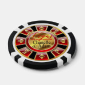 Adam Las Vegas Casino Chip | rood goud (Enkel)
