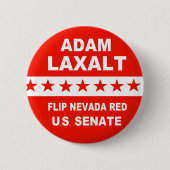 Adam Laxalt 2022 U.S. Senate Nevada Ronde Button 5,7 Cm (Voorkant)