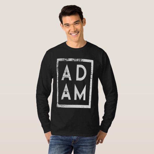 Adam Minimalism T-shirt (Voorkant volledig)